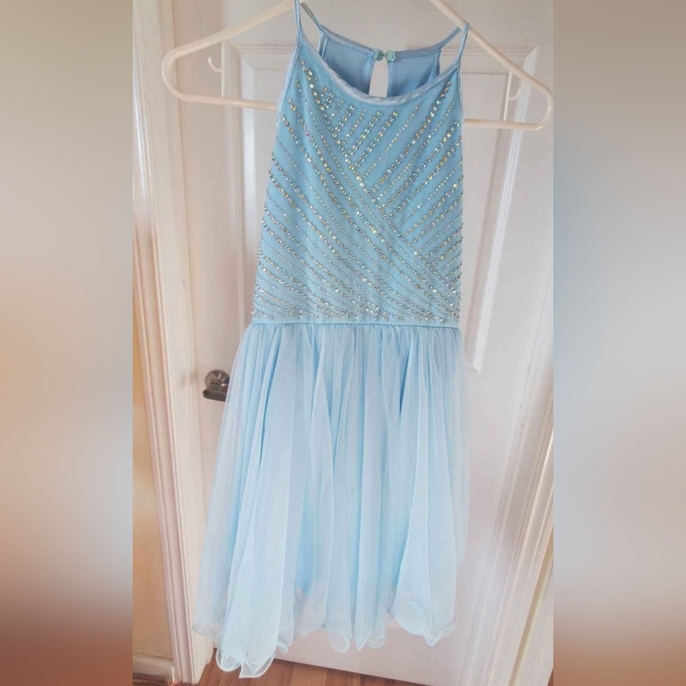 Elegant Blue Kids Dress